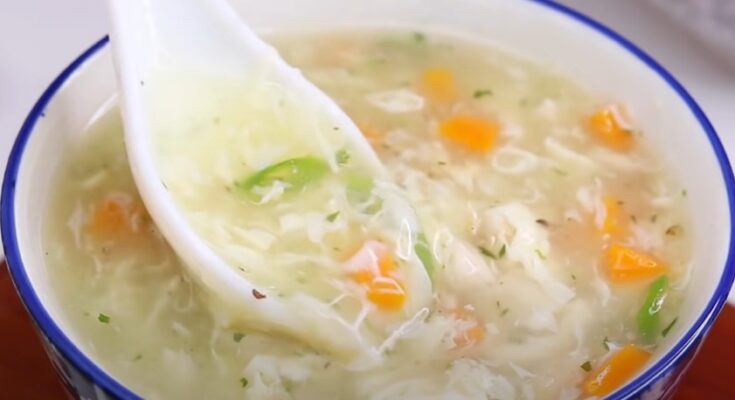 Bangladeshi Chicken Corn Soup Recipe